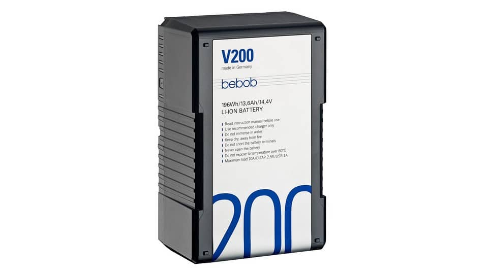 Источники питания Аккумулятор BEBOB V-Mount (14.4V 190Wh), V200