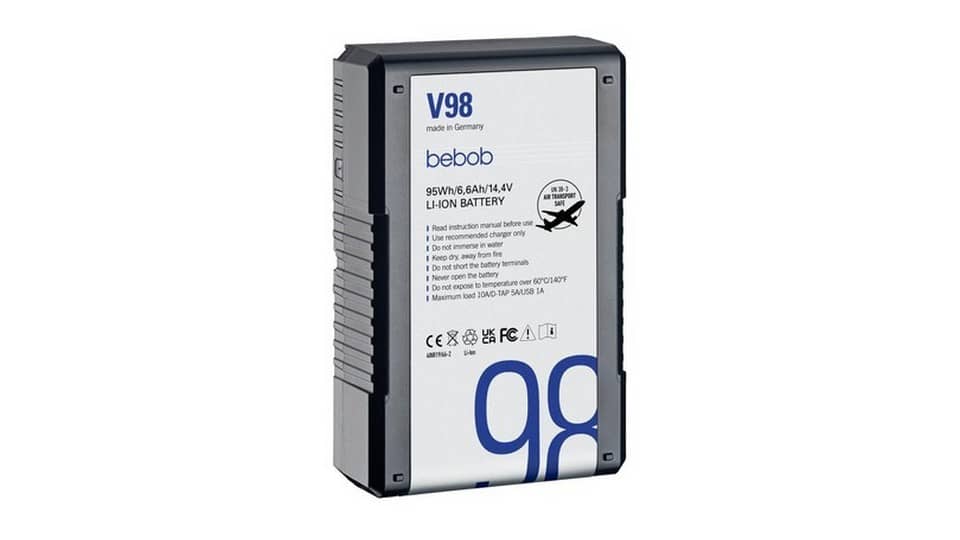 Источники питания Аккумулятор BEBOB V-Mount (14.4V 95Wh), V98