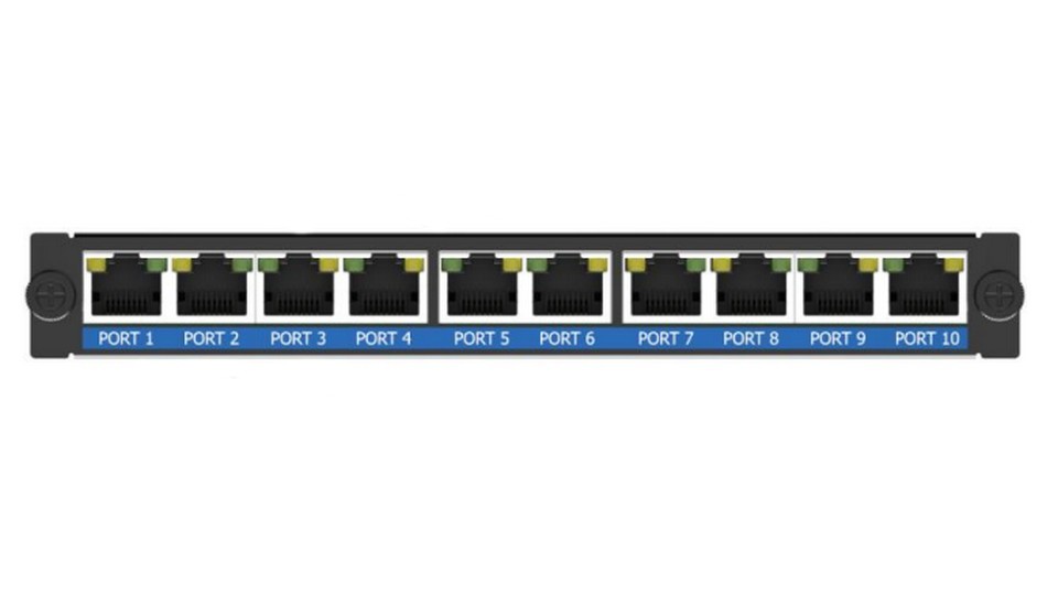 Плата выходов COLORLIGHT 10x Ethernet Output board (X100 Pro), -