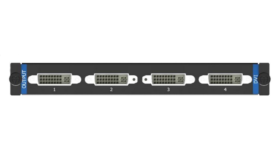 Плата выходов COLORLIGHT 4x DVI Output board (X100 Pro), -