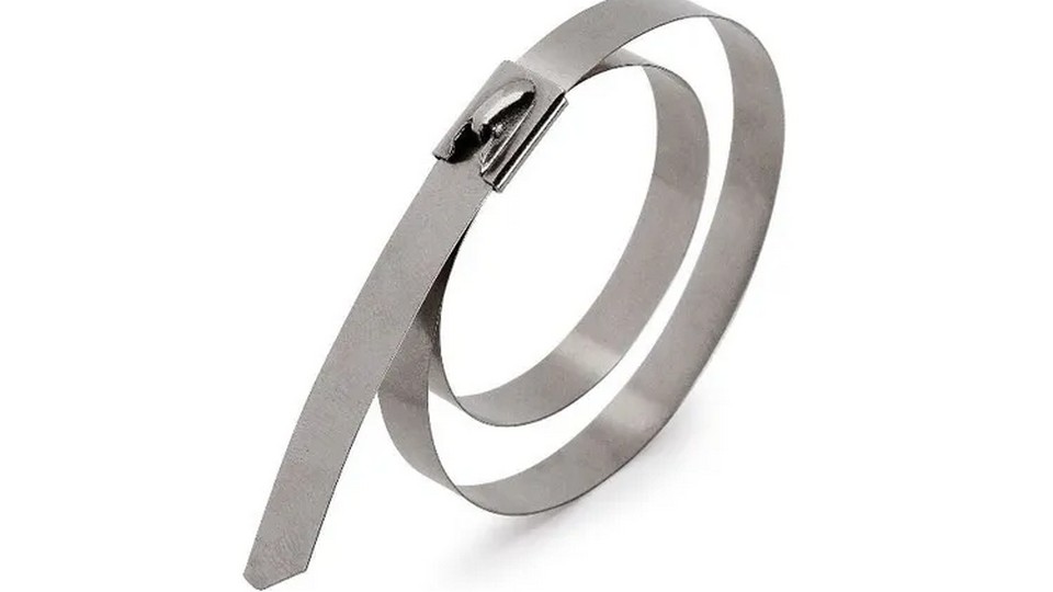 Изображения Стяжки стальные крепежные СКС-2 (304) 7.9х400 мм 10шт, 74981