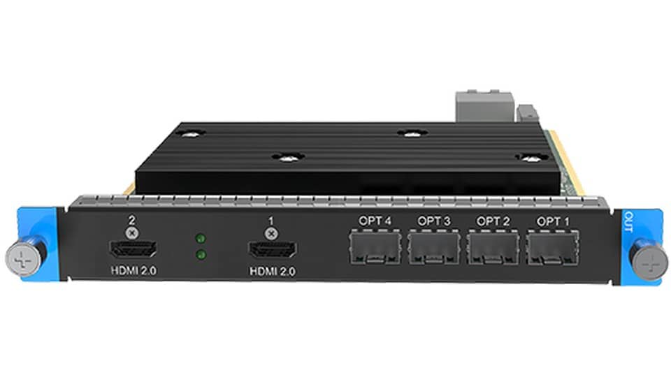 плата выхода HDMI, OPT для F серии PIXELHUE 4K HDMI2.0/OPT Output Card, -