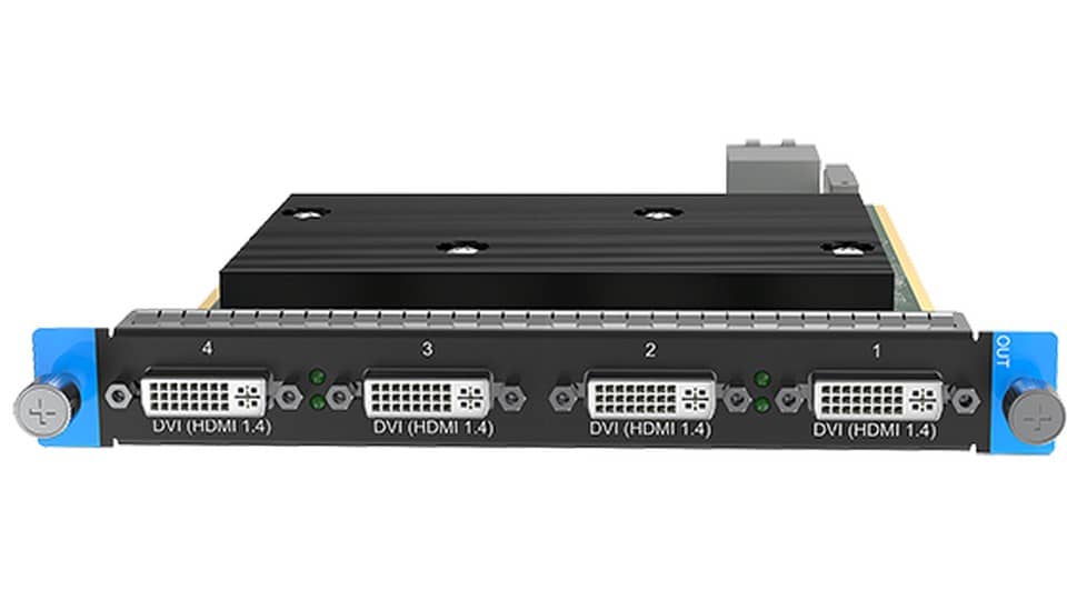 плата выхода DVI(HDMI) для F серии PIXELHUE DVI(HDMI1.4) Quad Output Card, -