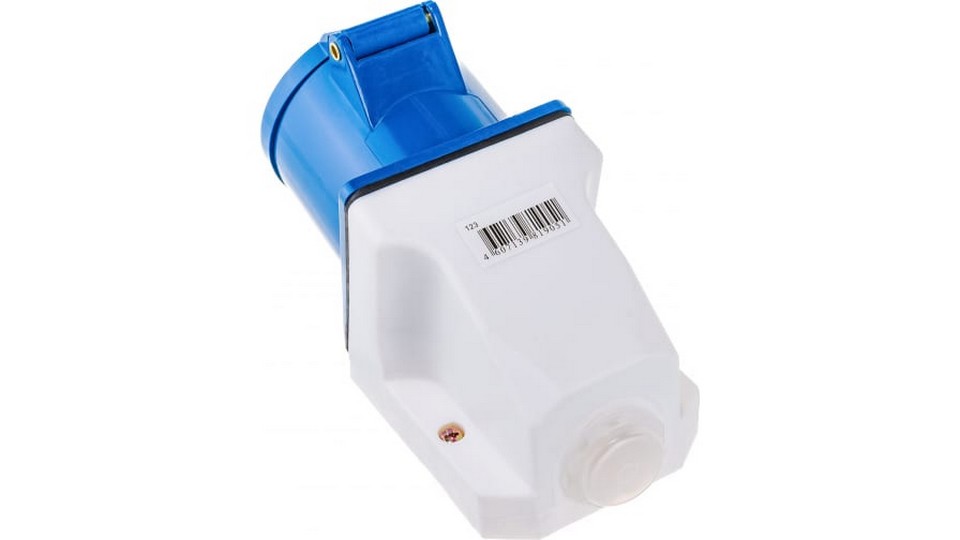 Изображения EKF PROxima 123, 2Р+РЕ, 32А, 220В, IP44 ps-123-32-220