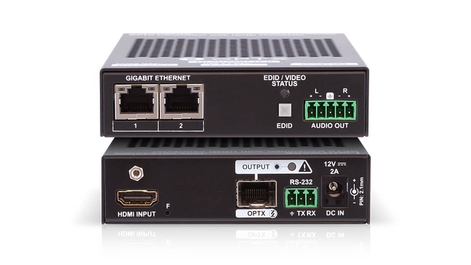 Передатчик по оптике HDMI+аудио+RS232+Ethernet LIGHTWARE HDMI-OPTX-TX100A