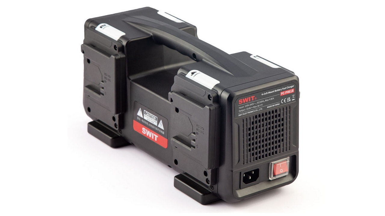 Изображения SWIT 4 Channel B-Mount Battery Charger, PC-P461B