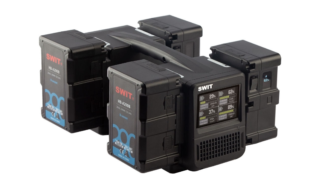 Изображения SWIT 4 Channel B-Mount Battery Charger, PC-P461B