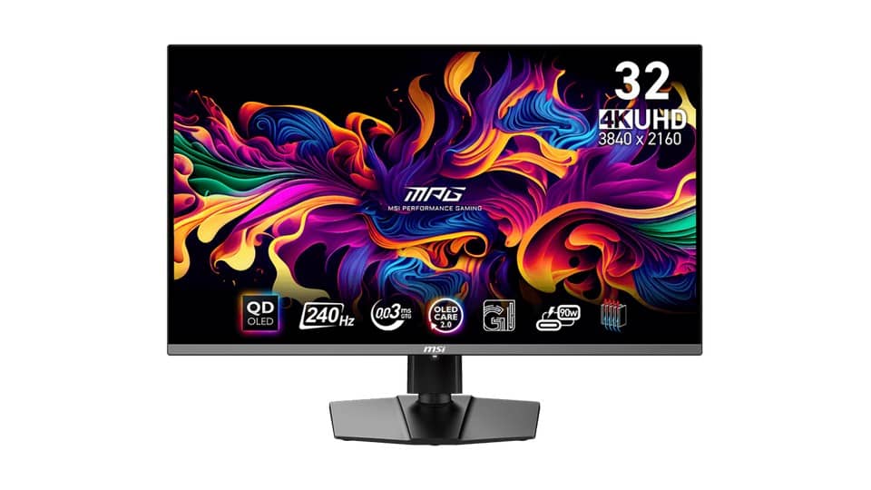 Изображения MSI MPG 321URX QD-OLED
