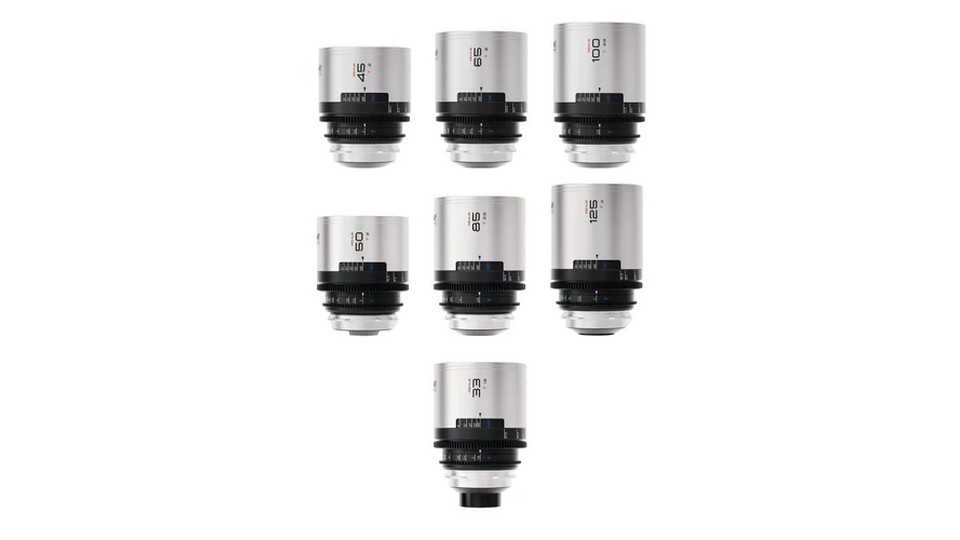 Изображения Remus 1.5X Complete FF Lens Set Bundle (33/45/50/65/85/100/125mm) Amber flare