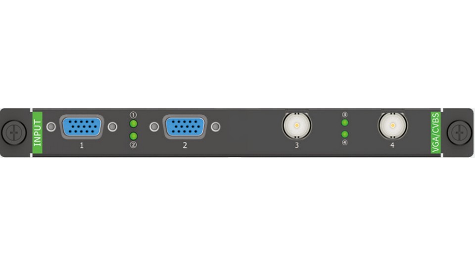 Изображения COLORLIGHT 2x VGA + 2x CVBS Input board (U9 Max/ U15 Max), -