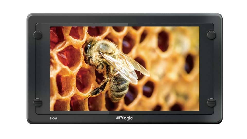 Изображения TVLogic F-5A 5.5" IPS On-Camera Monitor with L-Series Type Plate,-