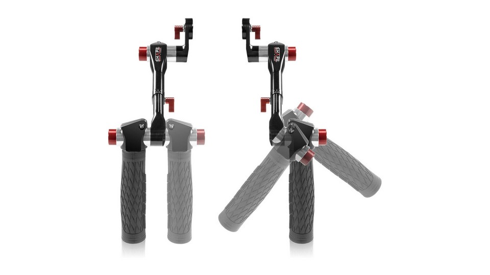 Изображения SHAPE Telescopic Handles with ARRI Rosettes (Black & Red), HAND12,-