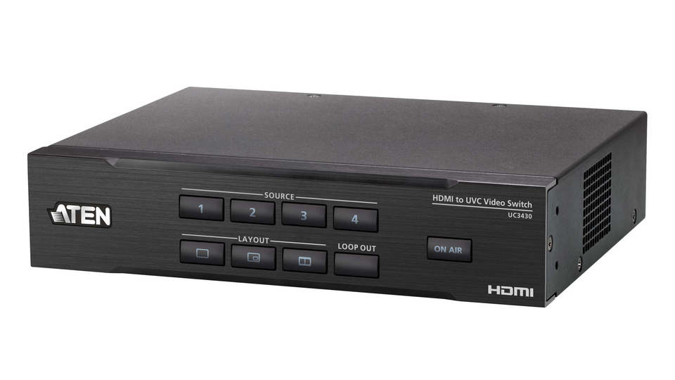Коммутатор 4K HDMI 4x1 ATEN UC3430