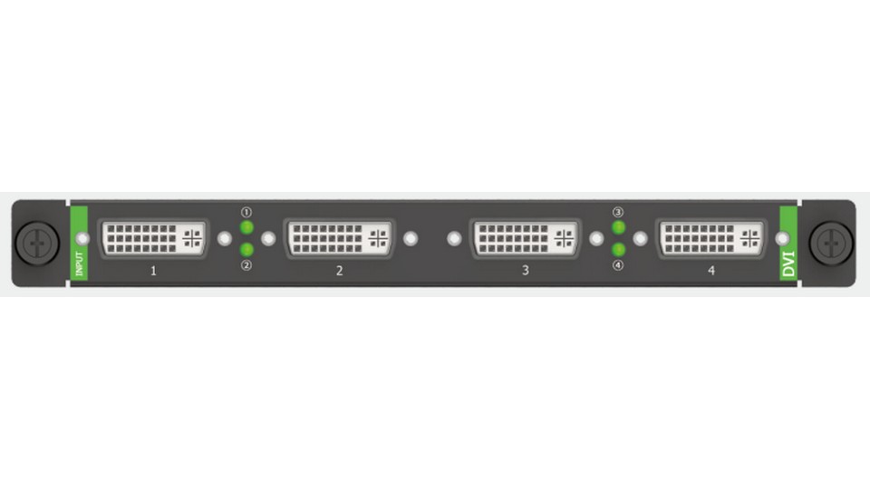 Плата входов COLORLIGHT 4x DVI Input Board (U9 Max), -