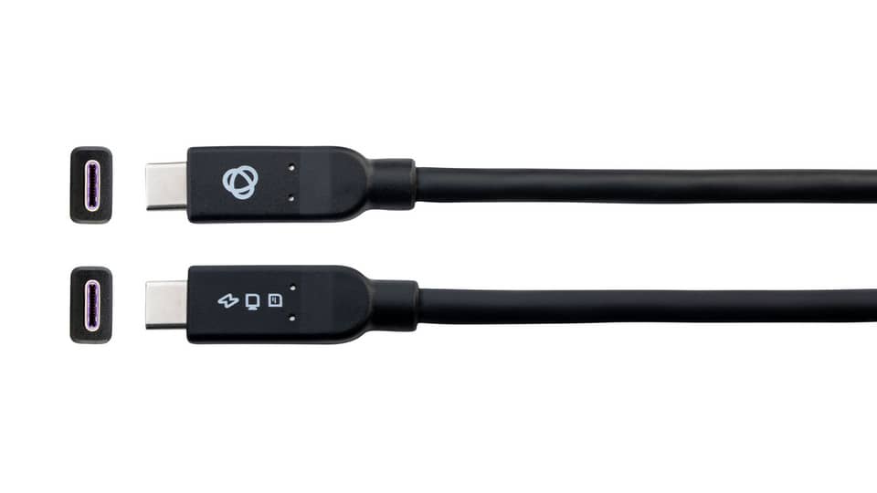 Кабель USB-C (вилка) - USB-C (вилка) KRAMER C-U32/MFF-15