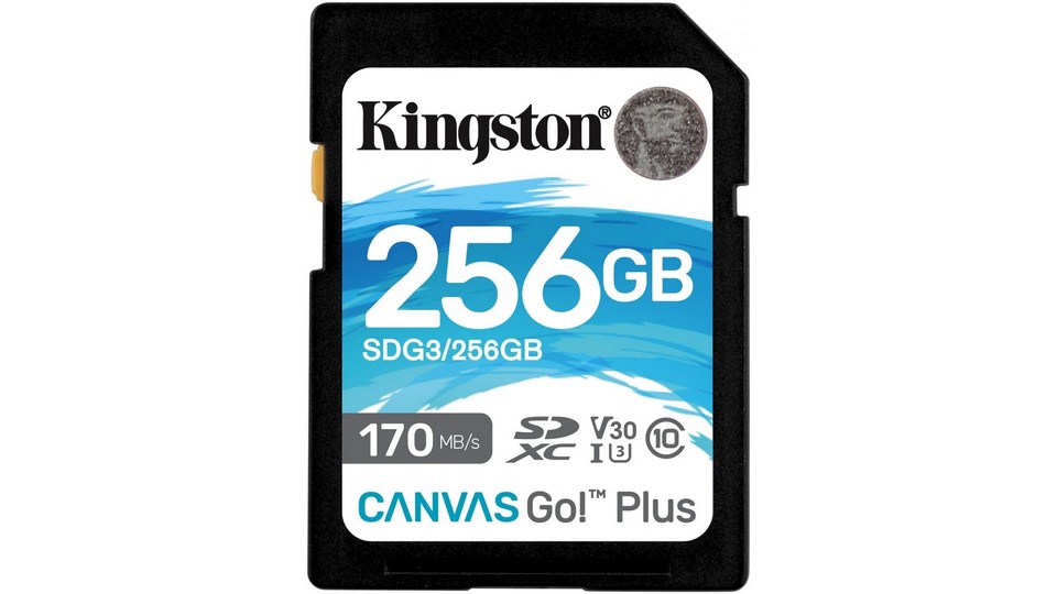 Изображения KINGSTON 256GB Canvas Go! Plus UHS-I SDXC U3 (170/90 MB/s), SDG3/256GB