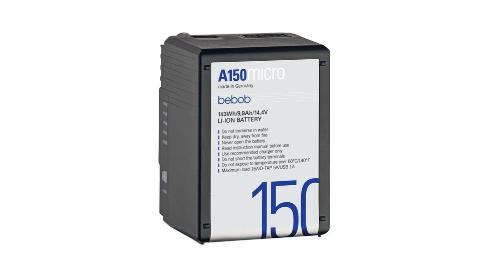 Источники питания Аккумулятор BEBOB micro A-Mount (14.4V 143Wh), A150micro