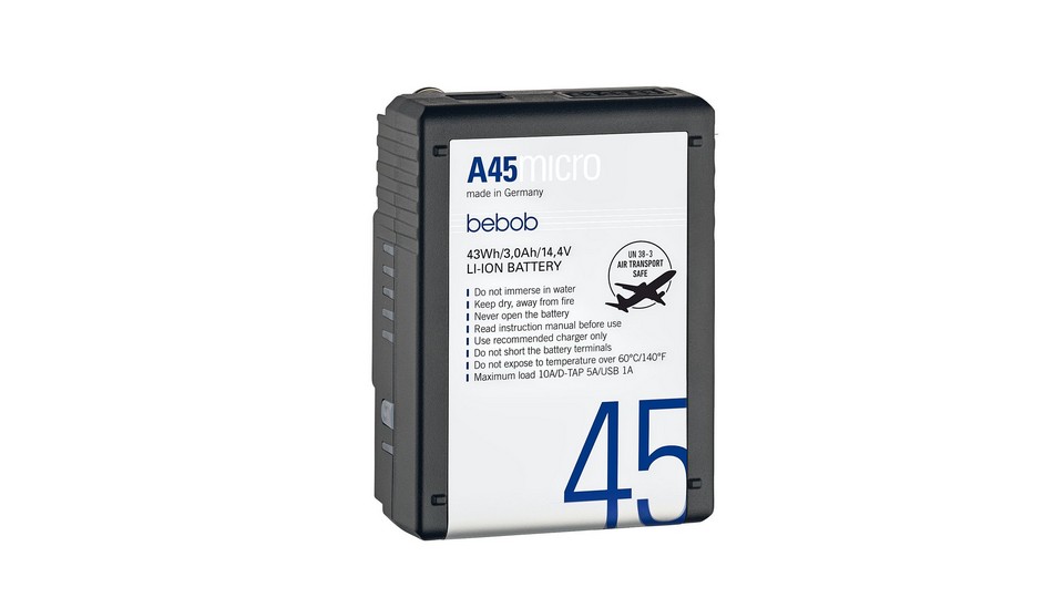 Источники питания Аккумулятор BEBOB micro A-Mount (14.4V 43Wh), A45micro