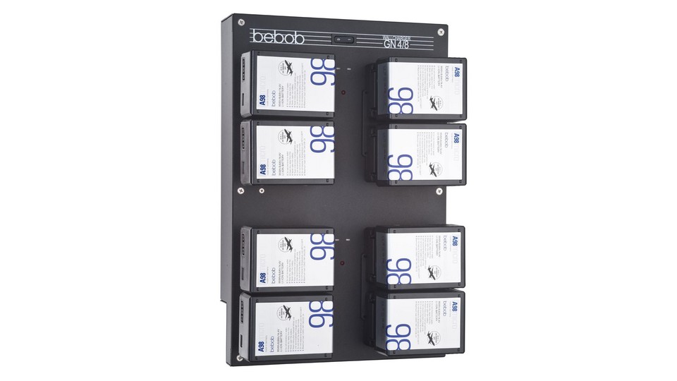 Изображения BEBOB 8 Channel micro A-Mount Wall-Mount Charger, AGN8micro