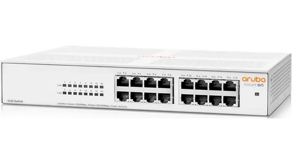 Изображения HP Aruba Instant on 1430 16G unmanaged Switch, R8R47A