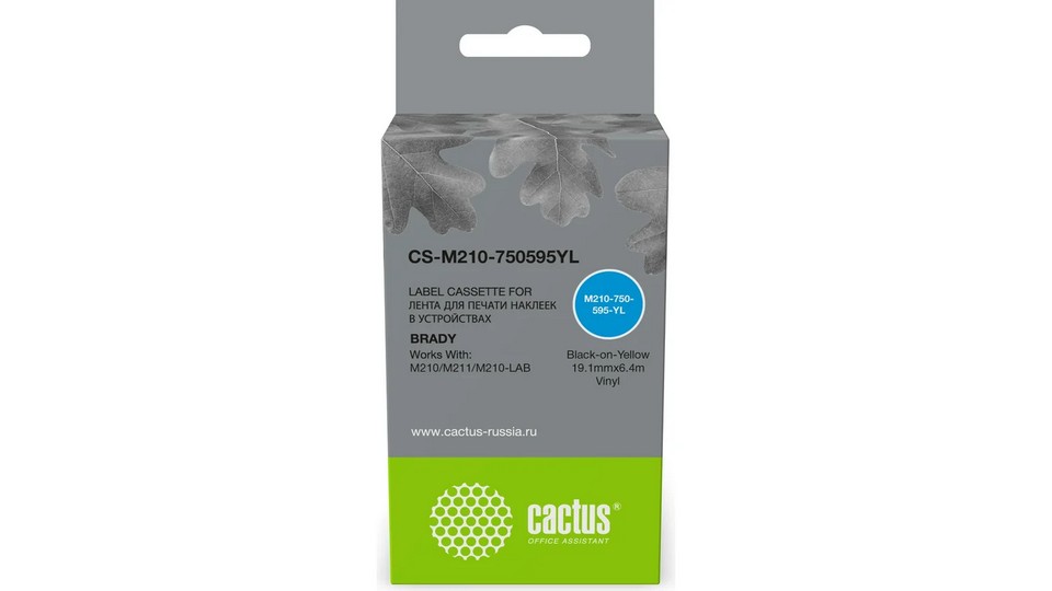 Изображения CACTUS CS-M210-750595YL (19.1 мм)