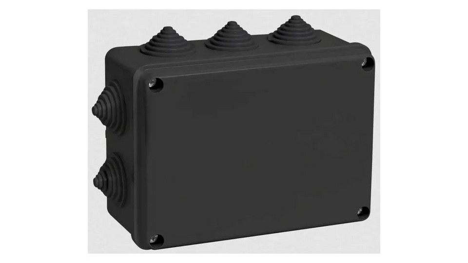Изображения IEK IP44 150x110x70 черная, км41241