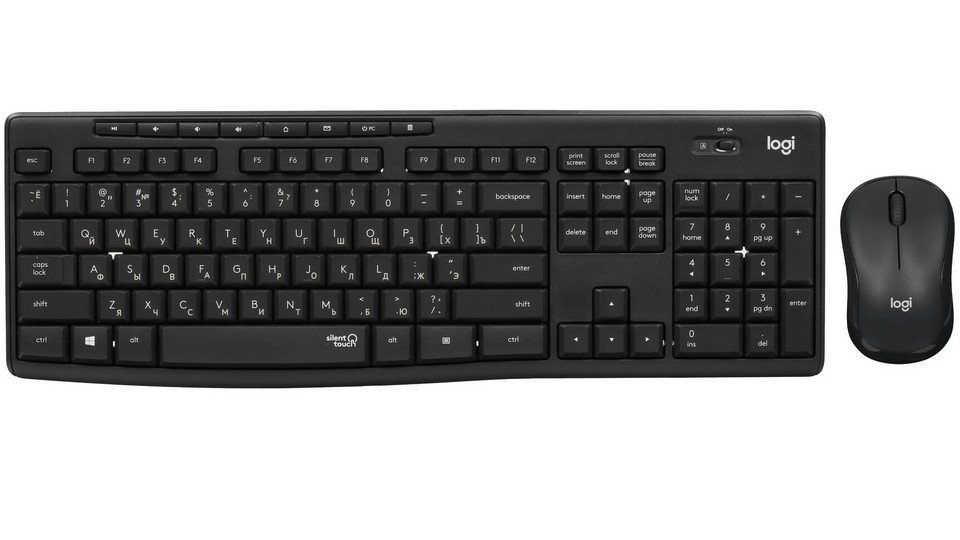 Изображения LOGITECH Silent Wireless Combo MK295 Black, 920-009813