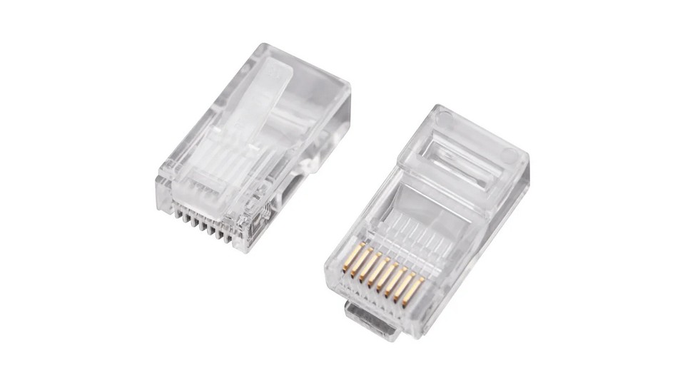 Изображения REXANT Коннектор RJ-45 (8Р8С) cat.5e, (10шт), 05-1021
