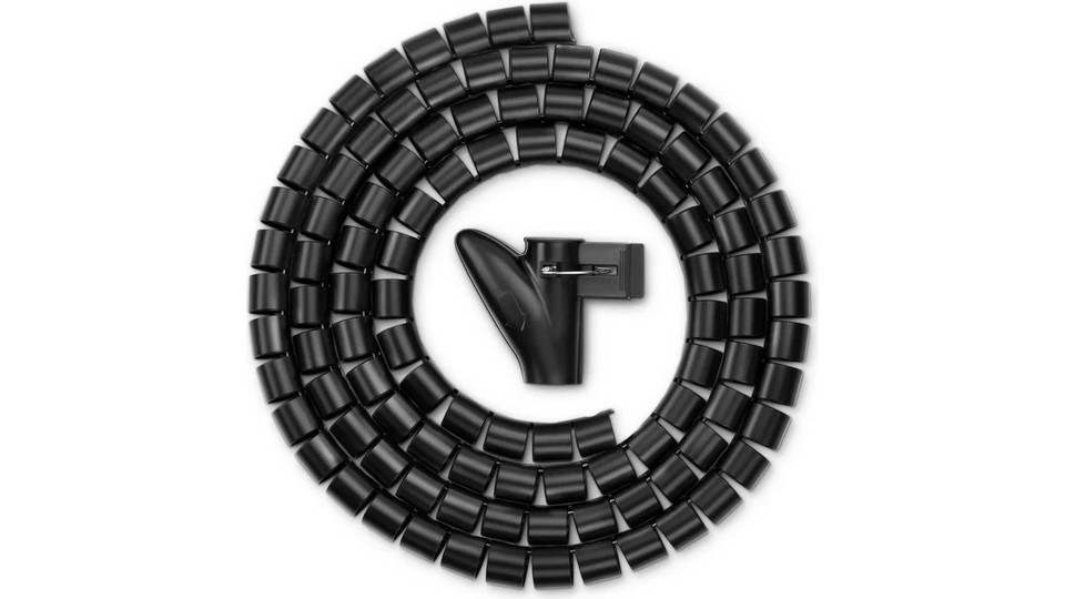 Изображения BURO BHP CG202B Spiral Hose 20x2000mm Black 1175274