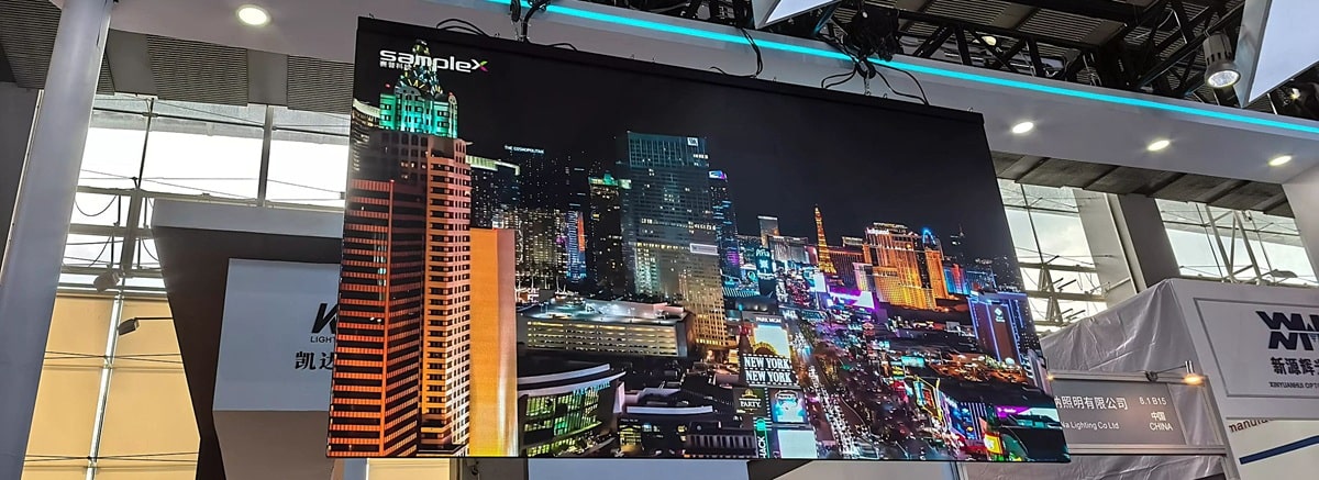 Samplex wallpaper LED Screen